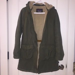 *SOLD* Patagonia Prairie Dawn Parka Green S